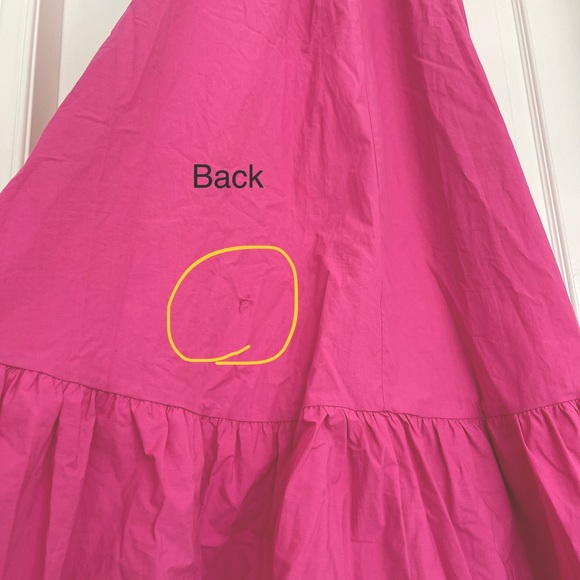 ZARA Puff Sleeves Midi Dress - Picture 12 of 13